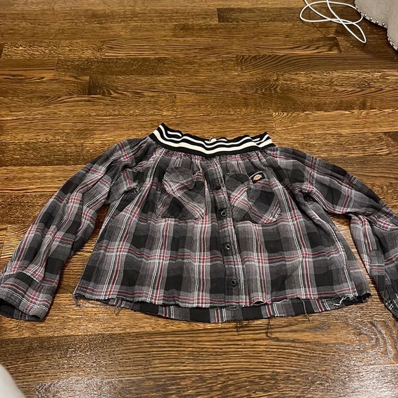 Old vintage LF off the shoulder flannel - Picture 2 of 3
